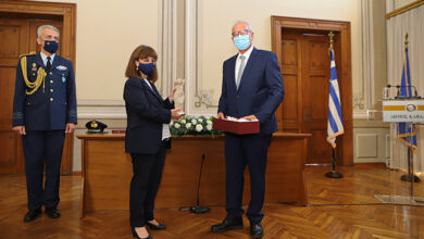 Επίτιμη-Δημότης-Καβάλας-ανακηρύχθηκε-η-ΠτΔ Κατερίνα-Σακελλαροπούλου