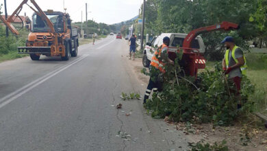 Καθαρισμός-του-οδικού-δικτύου-στη-Θάσο