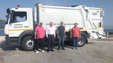 Παραλαβή-6ου-απορριμματοφόρου-οχήματος-από-τον-Δήμο-Θάσου