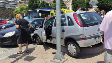 Τροχαίο-με-μία-τραυματία-στο-κέντρο-της-Καβάλας