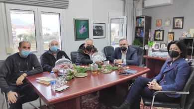 Συνάντηση-του-Δημάρχου-Θάσου-με-την-Αντιπεριφερειάρχη-Μαρία-Πολυμέρου