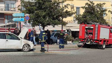 Φωτιά-σε-ΙΧ-στην-Καβάλα