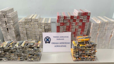 Καβάλα:-Συνελήφθη- με-6-κιλά-λαθραίου-καπνού-και-1.850-πακέτα-λαθραίων-τσιγάρων