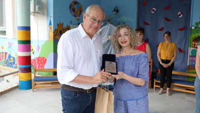 Τιμήθηκε-η-Έλσα-Αυλωνίτου-για-την-προσφορά-της