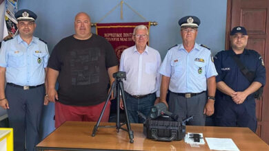 Ραντάρ-ελέγχου-ταχύτητας-δώρισε-επιχειρηματίας-στο-ΑΤ.-της-Νέας-Περάμου