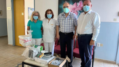 Ιατρικός-εξοπλισμός-στο-ΚΥ.-Πρίνου-και-αυτόματος-απινιδωτής-στο-Πυροσβεστικό-Κλιμάκιο-από-τον-δήμο-Θάσου