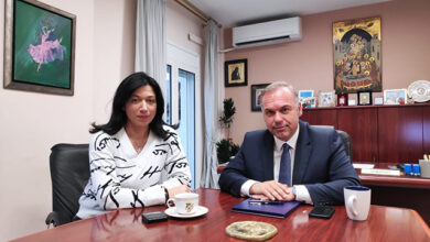 Συνάντηση-του-Δημάρχου-Θάσου-με-την-Αντιπεριφερειάρχη-Μαρία-Πολυμέρου