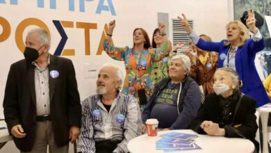 Νέα-Δημοκρατία-για-exit-poll:-Πανηγυρισμοί-στην-Πειραιώς-–-«Φαίνεται-να-επιτυγχάνεται-η-καθαρή-νίκη-με-διαφορά»