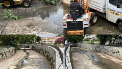 Καθαρισμός-του-χειμάρρου-στην-είσοδο-της-Νέας-Περάμου