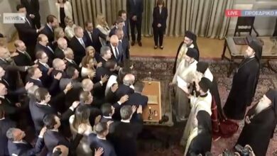 Η-ορκωμοσία-της-νέας-κυβέρνησης-–-Οι-αφίξεις-στο-Προεδρικό-Μέγαρο