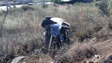 Παραλία-Οφρυνίου:-Τρεις-τραυματίες-από-ανατροπή-οχήματος