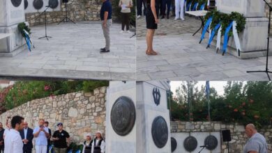Επιμνημόσυνη-Δέηση-στο-Μνημείο-του-Ήρωα-Δημήτρη-Τσαμκιράνη,-στις-Ελευθερές-Δ.-Παγγαίου