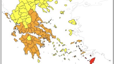Πολιτική-Προστασία:-Πού-υπάρχει-μεγάλος-κίνδυνος-για-φωτιές-σήμερα-–-Δείτε-τον-χάρτη