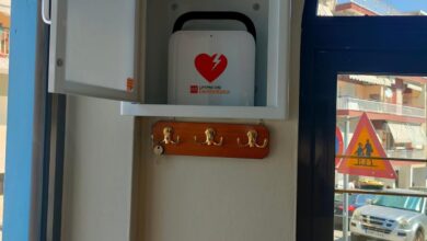 Αυτόματος-απινιδωτής-τοποθετήθηκε-στη-Νέα-Ηρακλείτσα