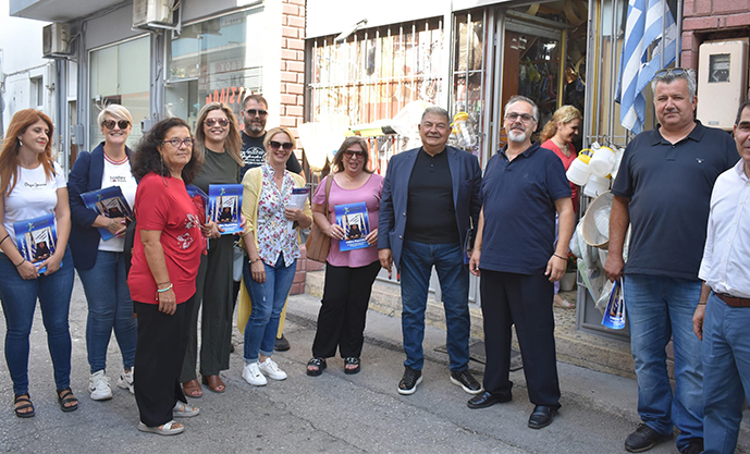 Περιοδεία-του-Σάββα-Μιχαηλίδη-στην-αγορά-της-Χρυσούπολης