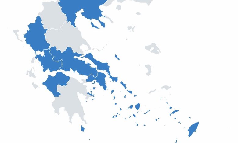 Αυτοδιοικητικές-εκλογές-2023:-Ψήφος-εμπιστοσύνης-στον-Μητσοτάκη-η-νίκη-στις-7-από-τις-13-Περιφέρειες-–-Περιοδείες-σε-Θεσσαλία-και-Βόρειο-Αιγαίο