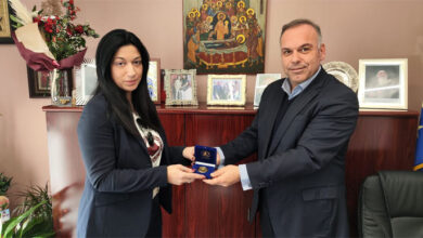 Συνάντηση-του-Δημάρχου-Θάσου-με-την-Μαρία-Πολυμέρου