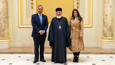 Συνάντηση-του-Δημάρχου-Θάσου-με-τον-Πατριάρχη-Ρουμανίας-Δανιήλ