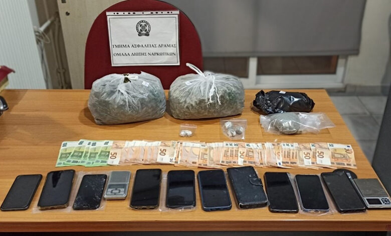 Συνελήφθησαν-12-μέλη-συμμορίας-που-διακινούσε-ναρκωτικά-σε-Θεσσαλονίκη,-Καβάλα-και-Δράμα