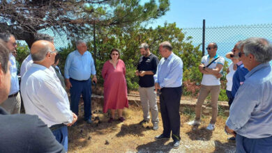 Επίσκεψη-της-Λίνας-Μενδώνη-στη-Θάσο