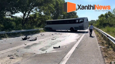 Τέσσερις-νεκροί-σε-σύγκρουση-ΙΧ.-με-λεωφορείο