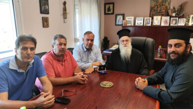 Επίσκεψη-του-Επισκόπου-Θεσπιών-κ.-Παύλου-στον-Δήμαρχο-Θάσου