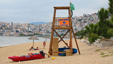 Ακτή-Περιγιαλίου:-Πέταξαν-τη-βάρκα-του-ναυαγοσώστη-στη-θάλασσα