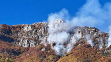 Τραυματίστηκε-πυροσβέστης-στο-Παγγαίο-όρος