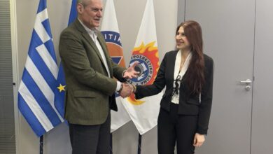 Συνάντηση-Αγγελικής-Δεληκάρη-με-τον-Υφυπουργό-Κλιματικής-Κρίσης-και-Πολιτικής-Προστασίας-Ευάγγελο-Τουρνά