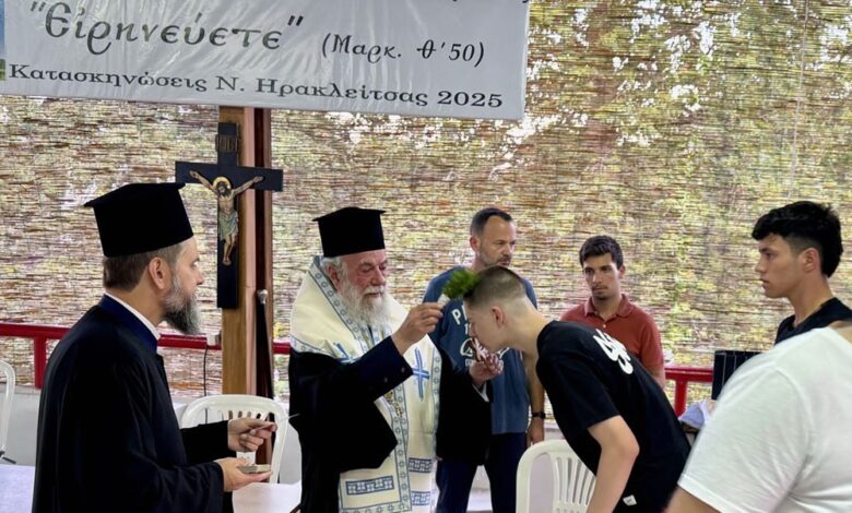 Αγιασμός-για-την-Έναρξη-της-Κατηχητικής-Κατασκηνωτικής-Περιόδου-των-ΧΜ.Ο