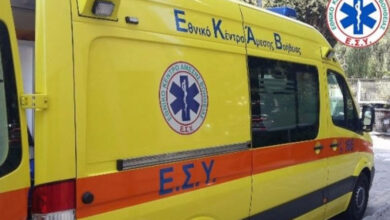 Ένας-νεκρός-και-δύο-τραυματίες-σε-τροχαίο