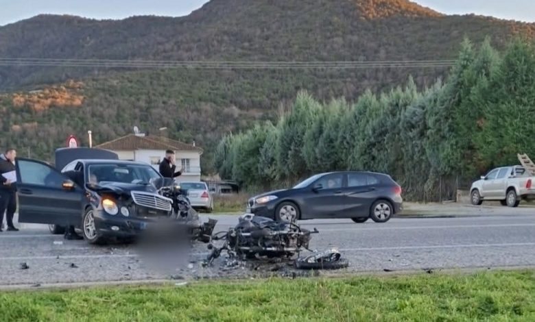 Θανατηφόρο-τροχαίο-στο-Κοκκινόχωμα-–-Αυτοκίνητο-συγκρούστηκε-με-μηχανή,-ένας-νεκρός