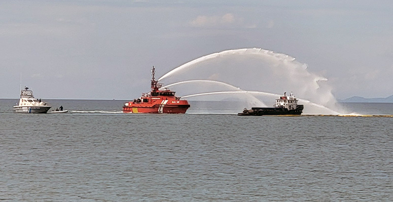 Άσκηση-καταπολέμησης-ρύπανσης-από-το-Κεντρικό-Λιμεναρχείο-Καβάλας