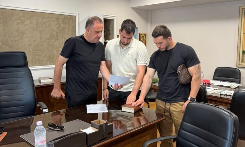 Δύο-διακεκριμένοι-αθλητές-ορκίστηκαν-χθες-στον-Δήμο-Παγγαίου