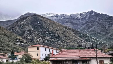 Παγγαίο:-Στα-λευκά-οι-κορυφές-του-βουνού-από-τα-1.500-μέτρα