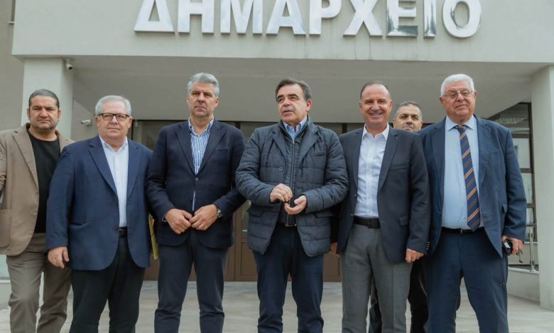 Επίσκεψη-του-Υπουργού-Αγροτικής-Ανάπτυξης-και-Τροφίμων-Μαργαρίτη-Σχοινά-στο-Δήμο-Παγγαίου